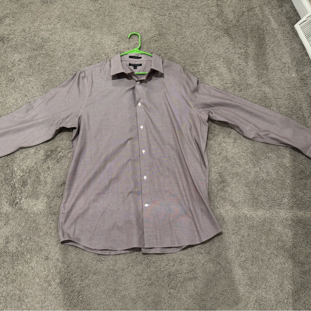 Banana Republic Purple Casual Button Down Shirt